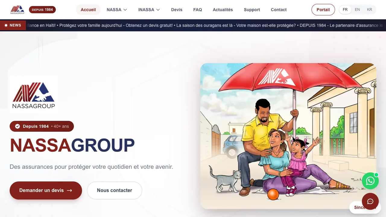 Nassa Group screenshot