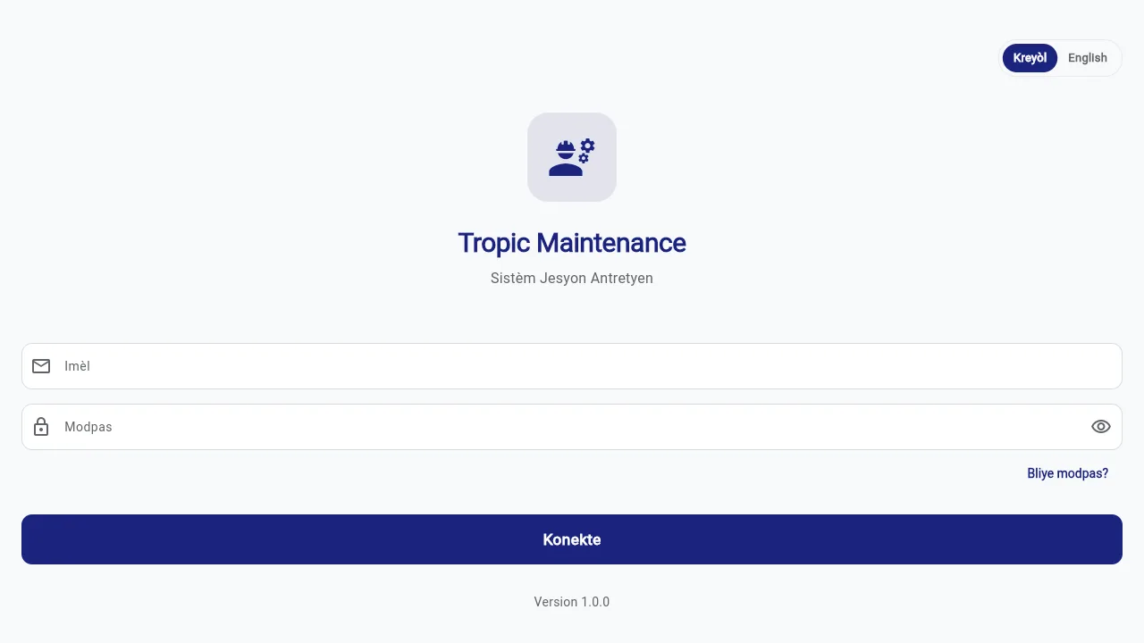 Tropic Maintenance screenshot